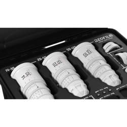DZOFilm - Kit de 3 Lentes Pictor T2.8 Super35 Zoom (PL & EF Mount, Branca)