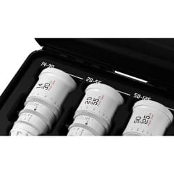 DZOFilm - Kit de 3 Lentes Pictor T2.8 Super35 Zoom (PL & EF Mount, Branca)