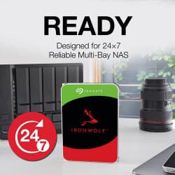 Seagate 8TB IronWolf 7200 rpm SATA III 3,5" NAS Interno HDD (OEM)