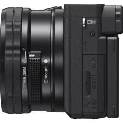 Câmera Mirrorless Sony a6400 com lente 16-50mm