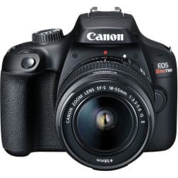 Canon Câmera EOS Rebel T100 com Lente EF-S 18-55mm f/3.5-5.6 III