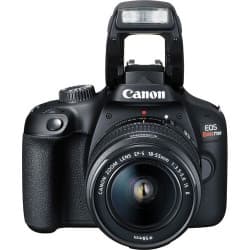 Canon Câmera EOS Rebel T100 com Lente EF-S 18-55mm f/3.5-5.6 III