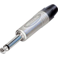 Neutrik NP2X - Plug de Celular Mono Macho de 1/4 pol.