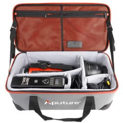 Aputure LS C300d II - Kit de Luz de LED com Placa de Bateria (V-Mount)