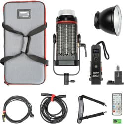 Aputure LS C300d II - Kit de Luz de LED com Placa de Bateria (V-Mount)