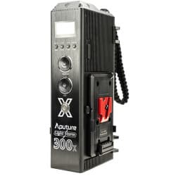 Aputure Light Storm LS300X - Kit de Luz de LED Bicolor com Placa de Bateria V-Mount