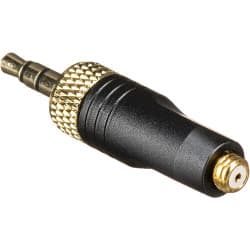 Deity DA35 - Adaptador de Microponto para Travamento de 3,5 mm (Preto)