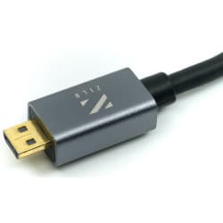 ZILR Micro-HDMI de Alta Velocidade para Cabo HDMI com Ethernet (45 cm)