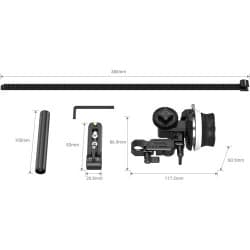 SmallRig Mini Follow Focus F40 - Controle de Foco Manual de Lentes