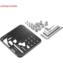 SmallRig - Kit de Parafusos e Chave Allen com Placa de Armazenamento