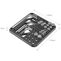 SmallRig - Kit de Parafusos e Chave Allen com Placa de Armazenamento