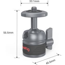 SmallRig - Suporte de cabeça esférica Ball Head