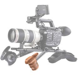 SmallRig - Punho de Madeira (Lado Esquerdo) com Roseta ARRI
