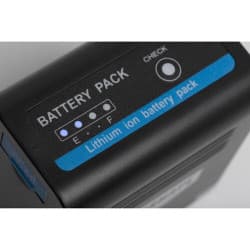 BLUESHAPE Sony NP-F970 DV Power Pack Battery (7.2V, 10,050mAh, 72Wh)