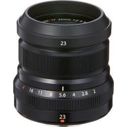Fujifilm - Lente XF 23mm f/2 R WR (Black)