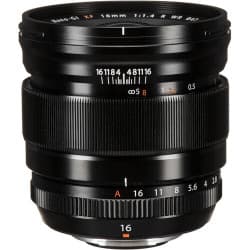Fujifilm - Lente XF 16mm f/1.4 R WR