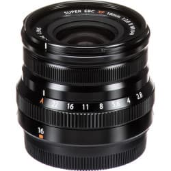 Fujifilm - Lente XF 16mm f/2.8 R WR (Preta)