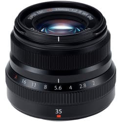 Fujifilm - Lente XF 35mm f/2 R WR (Preta)