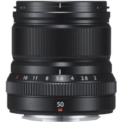 Fujifilm - Lente XF 50mm f/2 R WR (Preta)