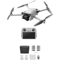 DJI - Drone Mini 3 Pro com Controle Remoto RC e Kit Fly More