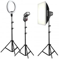 Greika YS302 - Tripé de iIluminação para Estúdio Fotográfico (2m)