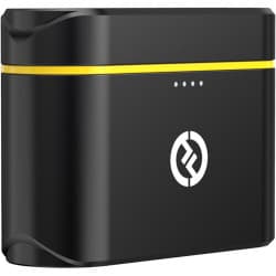 Hollyland LARK C1 DUO - Microfone Lapela Sem Fio/Wireless para iPhone iOS (Preto, 2,4 GHz)