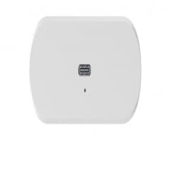 Hollyland LARK C1 DUO - Microfone Lapela Sem Fio/Wireless para iPhone iOS (Branco, 2,4 GHz)