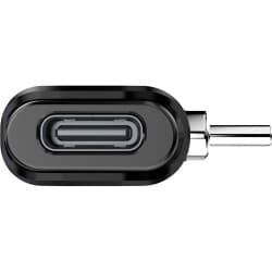 Hollyland LARK C1 DUO - Microfone Lapela Sem Fio/Wireless/USB-C para Android (Preto, 2,4 GHz)