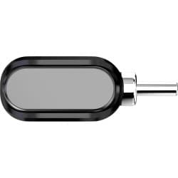 Hollyland LARK C1 DUO - Microfone Lapela Sem Fio/Wireless/USB-C para Android (Preto, 2,4 GHz)