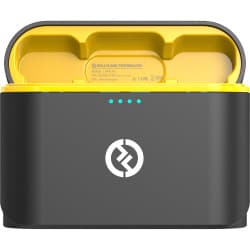 Hollyland LARK M1 DUO - Microfone Lapela Sem Fio/Wireless para Entrevista (Preto, 2,4 GHz)