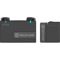 Hollyland LARK 150 SOLO - Microfone Lapela Sem Fio/Wireless (Preto, 2,4 GHz)