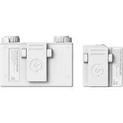Hollyland LARK 150 SOLO - Microfone Lapela Sem Fio/Wireless (Branco, 2,4 GHz)