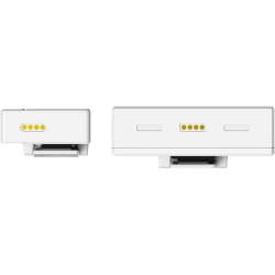 Hollyland LARK 150 SOLO - Microfone Lapela Sem Fio/Wireless (Branco, 2,4 GHz)