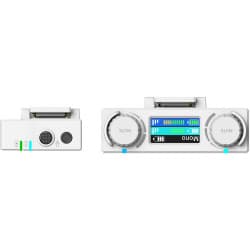 Hollyland LARK 150 SOLO - Microfone Lapela Sem Fio/Wireless (Branco, 2,4 GHz)