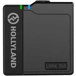 Hollyland LARK 150 - Transmissor de Microfone sem Fio com Clip (Preto, 2,4 GHz)