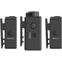 Hollyland LARK 150 - Microfone Sem Fio /Wireless ara Entrevista (2,4 GHz, preto)