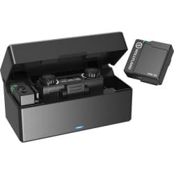 Hollyland LARK 150 - Microfone Sem Fio /Wireless ara Entrevista (2,4 GHz, preto)