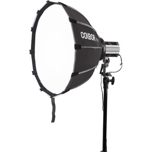 Colbor - Softbox Parabólico de Quick-Setup com Grade e Montagem Bowens (17,7")
