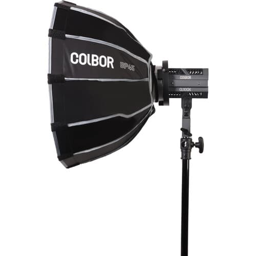 Colbor - Softbox Parabólico de Quick-Setup com Grade e Montagem Bowens (17,7")