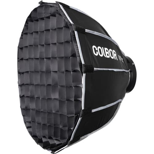 Colbor - Softbox Parabólico de Quick-Setup com Grade e Montagem Bowens (17,7")