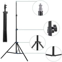 Greika YS302 - Tripé de iIluminação para Estúdio Fotográfico (2m)
