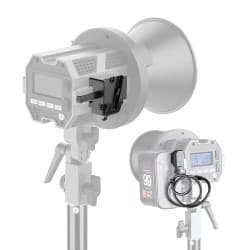 Colbor - Adaptador V-Mount + D-Tap para Cabo de Bateria Tipo-C V-Mount