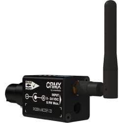 Exalux Connect RX200-RP - Kit Receptor RDM/DMX sem fio Ultra Compacto para Skypanel (Kit Reverso)