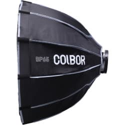 Colbor - Softbox Parabólico Quick-Setup com Grade e Montagem Bowens (65cm)