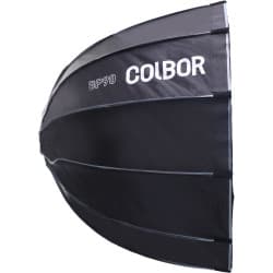 Colbor - Softbox Parabólico Quick-Setup com Grade e Montagem Bowens (89cm)