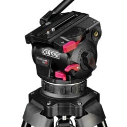 Cartoni - FOCUS 10 2-St Red Lock ALU System MS