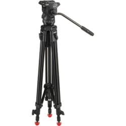 Sachtler Ace M Black Edition - Tripé de Nível Médio (75mm)