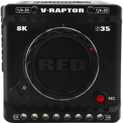 RED V-RAPTOR - Câmera de Cinema 8K S35 (Canon RF)