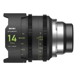 NiSi Athena Prime - Lente de Cinema 14mm Full Frame T2.4 (PL Mount)