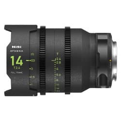 NiSi Athena Prime - Lente de Cinema 14mm Full Frame T2.4 (E Mount)
